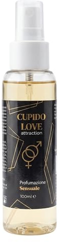 Cupido Love Eau de Parfum Masculino con Feromonas 100ml | Fragancia Fresca e Intensa, Larga Duración, Spray Perfume