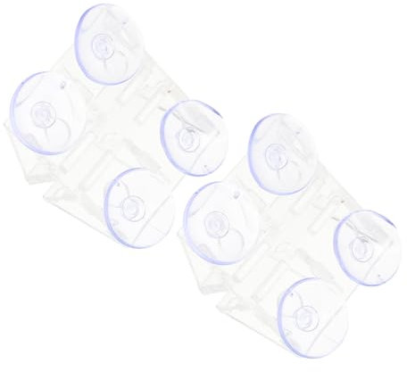 POPETPOP 2pcs Fish Tank Net Suction Cup Clamp Aquarium Divider Clip Fish Tank Isolation Clip