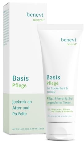 Basispflege 75ml bei Juckreiz an After und Po-Falte für die akute und dauerhafte tägliche Pflege