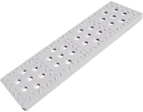 BomDog Harz-Drainagegitter Fürhwege, Leichtes Rechteckiges Grabenkanalgitter/-Rinne Für Garten Und Rasen Abdeckung/50X35X3Cm/19.7X13.8X1.2In
