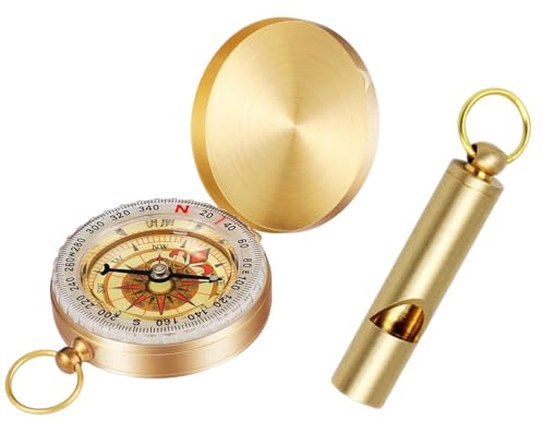 HABNI Bussola Di Navigazione Bussola Da Escursionismo Impermeabile Direzione Magnetica Compass Di Orientamento Per Mappe Navigazione Orienteering Sopravvivenza Backpacking Con Fischietto