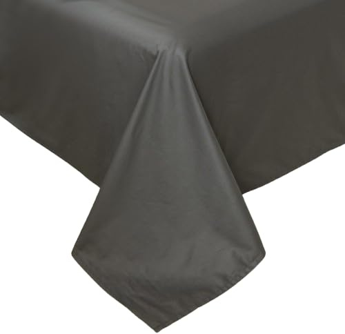 Cotton Market Bettlaken 250 x 250 cm 100% Baumwolle Ohne Gummizug Für King-Size- und XXL-Betten Sehr große Betten Hohe Matratzen Ideal für Apartments Pflegeleicht Hautfreundlich
