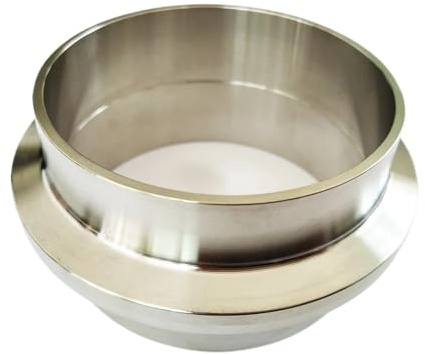 Morsetto V-Band Flangia for tubo di scarico for auto con flangia maschio femmina in acciaio inossidabile 304 da 1,5-6,0 pollici a fascetta a V a una coppia(2.0inch)