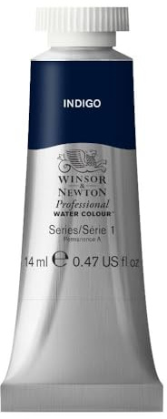 Winsor & Newton Professional Watercolor, 14ml (0.47-oz) Tube, Indigo