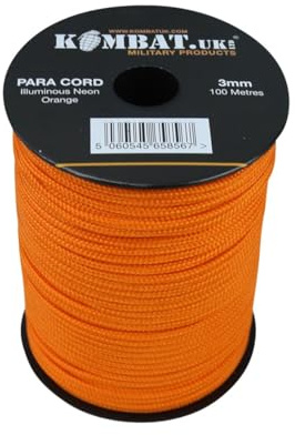 Kombat 100 Meter Rolle Para Cord 3 mm dick
