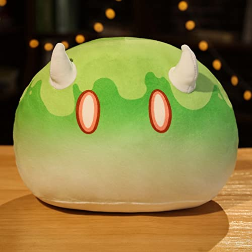 CHAOZI0 Children’s Plush Toy Pillow, Sofa Cushion, Plush Stuffed Doll Soft Pillow, Role-Playing Game Fan Props (13.8 Grass)