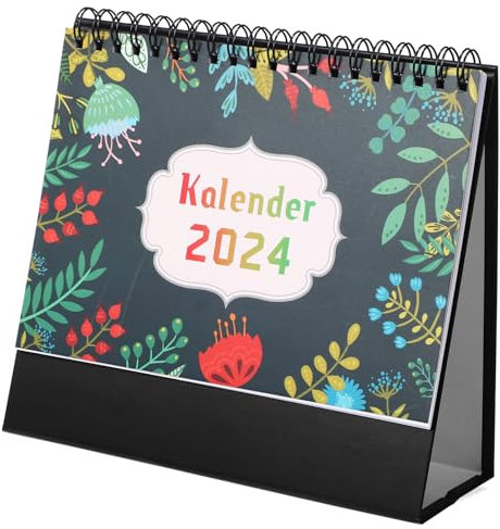 Operitacx Schreibtischkalender Monatsplaner Mit Klarer Druckqualität Für Bürobedarf Und Persönliche Organisation Eleganter Stehkalender Für Einfache Nutzung Und Ansprechendes Design
