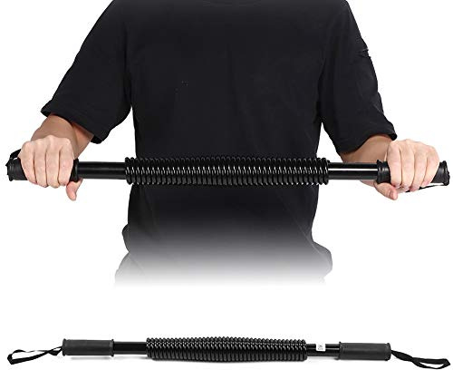Arm Power Exerciser Powerer 80Kg Spring Arm Strength Muscleer Chest Expander Unterarm Power Exerciser Fitnessgerät Biegehantel Schwarz