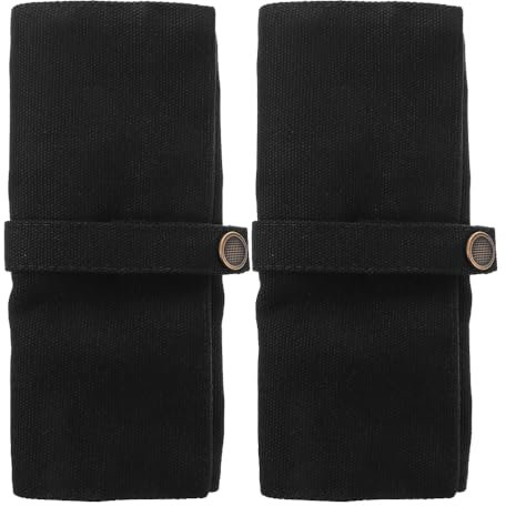 LIFKOME 2pezzi Borsa Porta Orologi Da Viaggio Tela Organizer Per Cinturini Orologio Custodia Roll Per Orologi Design Slim E Spazioso Conserva Lavabile E Durevole Compagno Di Viaggio Elegante