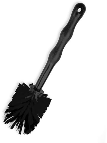 Wundermix - Mixtopf-Spülbürste für deine Küchenmaschine (1 St.) • Reinigungsbürste für Mixtöpfe gängiger Küchenmaschinen • Robuste Bürste mit Nylon-Borsten • Spülbürste (Vollschwarz)