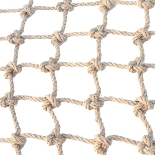 TGDGFKIAS Kinder Klettergerüst NetzTreehouse Strickleiter, Außen, Zaunnetz, Innen(2 * 2m(6.6 * 6.6ft))