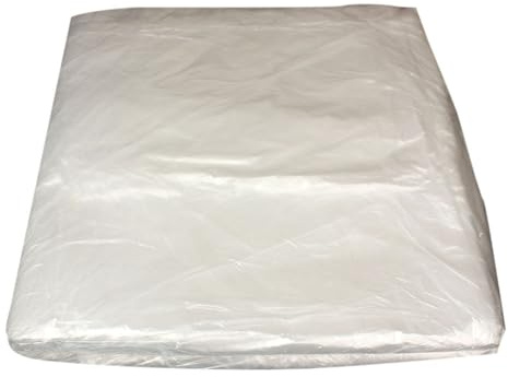 Copertini per Sedili per Auto, 50pz Coperture di Protezione per Sedili Trasparenti a Prova di Plastica e Polvere Universali per Auto (Trasparenti)