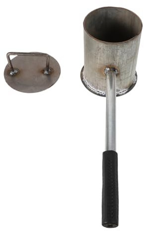 Mipcase Steel Fire Extinguishing Bucket for Charcoal Safety Fire Pot with Handle Emergency Ash Carrier