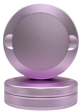 Syn Tin 3.0 | Metal Container for Zyn, Premium Aluminum Can & Rugged Pouch Holder | Extra Capacity, Knurled Grip & Used Pouch Storage | EDC (Lavender)