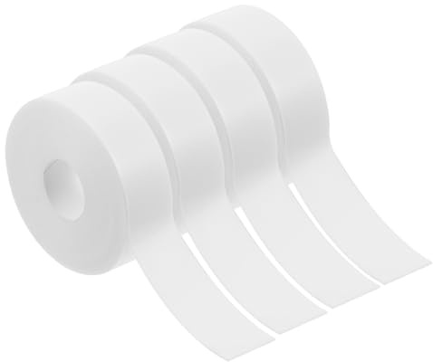 TOPPERFUN 4 Rollos Cintas para Pestañas Transpirables de Cinta Adhesiva para Pestañas Almohadillas para Debajo Ojos Aplicación de Extensiones