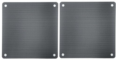Qsvbeeqj 12 x 12 cm PVC PC fläktfilter dammtätt fodral datornät kylning dammtäta fodral PC-filter