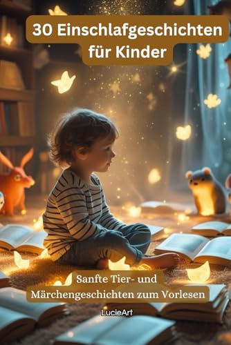 30 Einschlafgeschichten für Kinder: Sanfte Tier- und Märchengeschichten zum Vorlesen (Fantasie- und Traumreisen, Band 2)