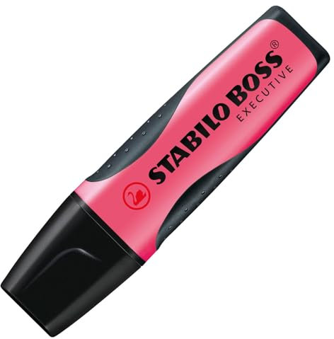 Stabilo Boss Executive - Evidenziatore di alta qualità, penna singola, colore: Rosa