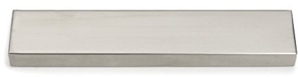 RSVP International - Barra magnética para cuchillos multiusos montada en la pared, 10 pulgadas, acero inoxidable con acabado satinado