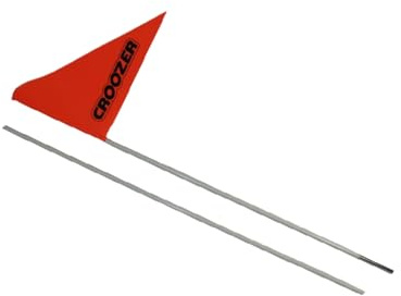Wimpel für Kinderanhänger Croozer für Croozer AB 2010 Kid for 1+2/Plus