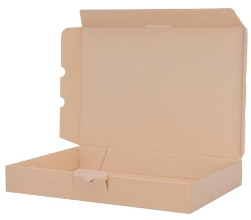 verpacking Maxibriefkartons 350 x 250 x 50 mm Braun [Größe und Stückzahl wählbar] DIN A4 | B4 Maxibrief MB-5 Versandkarton für Warenpost 500 Stück