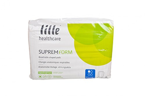 Lille ULLSFM5161 Pad, Suprem Form, Super Plus, Weiß (80 Stück)