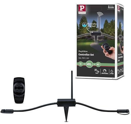 Paulmann 180.11 Outdoor Plug & Shine Controller IP68 Remote Control 18011 Fernbedienung Aussenleuchten Zubehör