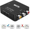 Sisthirth Adattatore da AV a HDMI,1080P RCA Composite CVBS AV to HDMI Video Audio Converter Adapter PAL/NTSC with USB Charge Cable per PC Laptop Xbox PS4 PS3 TV STB VHS VCR Camera DVD (Nero)