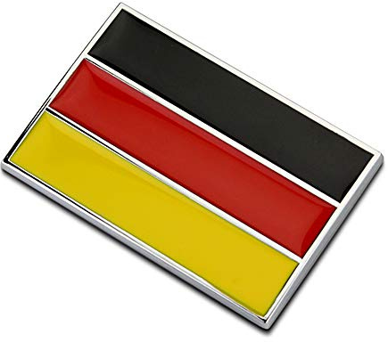 Tcare 1 Stücke 3D Metall UK/US/Deutschland/Frankreich/Italien/Schweden/EU Flagge Auto Side Fender Kofferraum Emblem Abzeichen Aufkleber