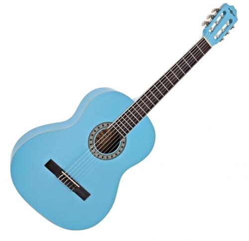 Konzertgitarre von Gear4music, Blau