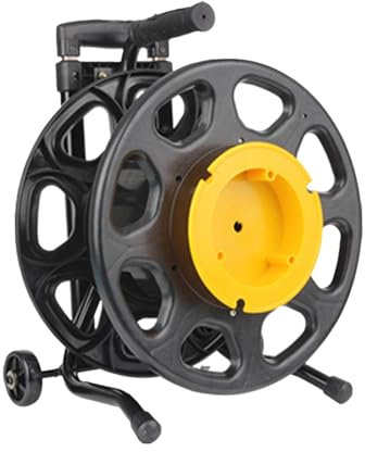 ＡＷＨＡＯ Empty Cable Reel Wire Storage Wheel Electrical Roller Cable Holder for Workshop, S350AB