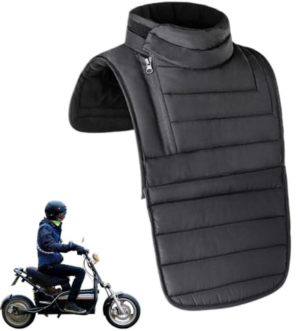 Scaldasalviette per collo e pettorina, protezione invernale, per uomini e donne, sciarpe antivento, ideale per moto, sport all'aperto, Cyc
