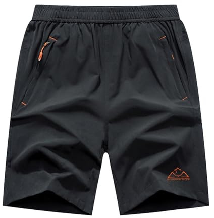Rdruko Sport Shorts Herren Kurze Hosen Sporthose Laufhose Kurz mit Taschen Sommer Hose Laufshorts für Männer