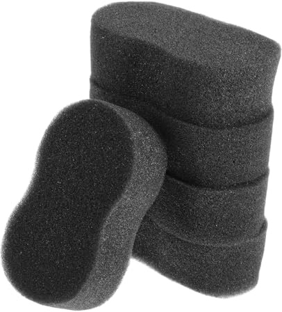 Kisangel 5Pcs Horse Grooming Sponges Soft Body Cleaning Bath Wipes for Mud Sweat Dirt Removal Comfortable Massage Tool Durable and Lightweight