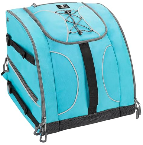 ZOUNICH Bolsa para Botas de esquí con Compartimento para Casco y Botas, Mochila Esqui de 55 litros, Mochila Ski Resistente al Agua, Adultos Unisex