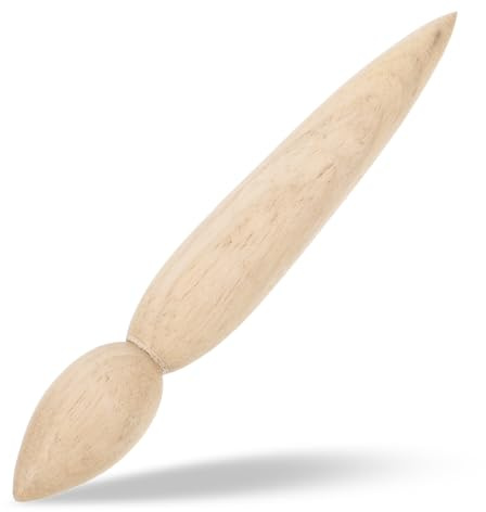 FIXOSHEE Herramienta de Madera para Cerámica Mallet de Escultura Palillo Suave para Modelado y Manualidades de Alfarería