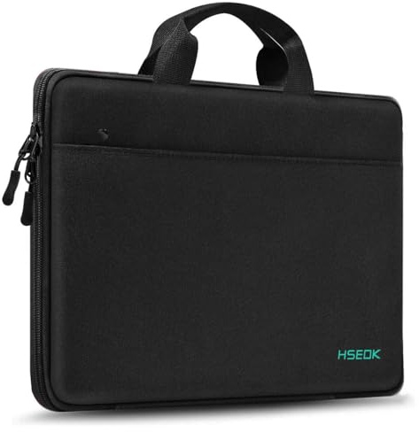 HSEOK 15 15,6 16 Pouces Housse pour Ordinateur Portable, Serviette Sacoche étanche Ultra Mince, Compatible MacBook 15 16 XPS 15 Populaire 15-16 Pouces pour ASUS Dell Lenovo HP,B02K02