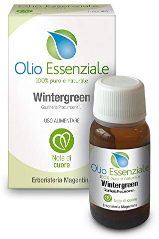 Erboristeria Magentina - Ätherisches Öl Wintergreen 10 ml - Lebensmittelecht