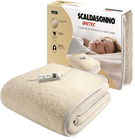 Imetec 16799 - Coperta elettrica 1 persona 150x80 cm