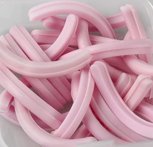 240x Wimpernzange Ersatzgummis Ersatzpads - Ersatz Silikon Gummi Bunt Nachfüllung Pads (10x 24er Set)