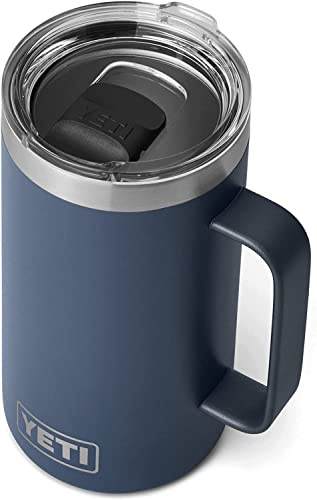 YETI Rambler Krug Mit MagSlider Deckel, Navy, 24 oz (709 ml)