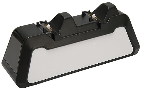 Stazione di Ricarica per Controller PS5, Doppio Dock di Ricarica Caricatore PS5, Caricabatterie per Controller Stazione di Ricarica Rapida Dock Adattatore di Ricarica USB di Tipo