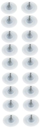DOITOOL 3 Sets Hochleistungsbecher Für Tischmöbel Pad Glasbecher PVC Kollisionsaufhänger Einfache Installation Mit Schrauben 6 Stück * 3