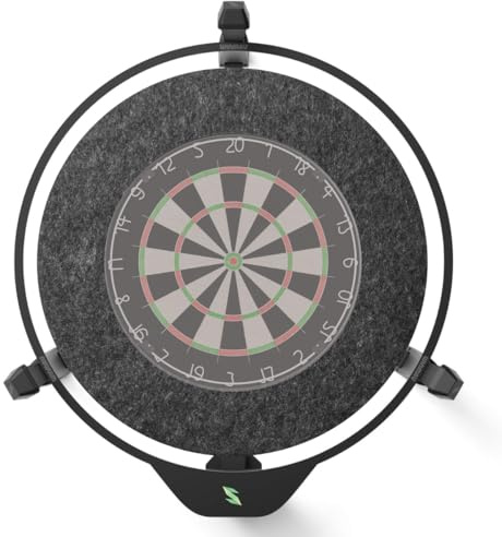 Winsport Scolia Home 2 Set mit Beleuchtung inkl. Surround, automatisches Zählsystem für Dartscheibe, Autoscoring für Dartboard mit Onlinefunktion, Digital Dart Scorer, Spielstandanzeige, Anzeigetafel