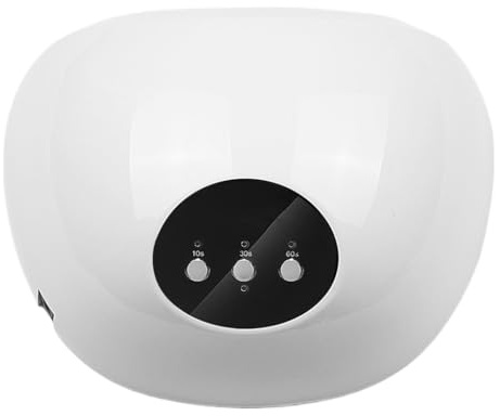 MQPALZKD Macchina for fototerapia for Unghie Lampada da Forno for fototerapia a LED a Doppia Sorgente Luminosa a induzione Intelligente da 48 W
