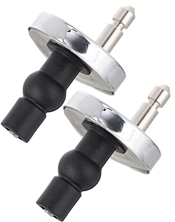 DIYEAH Bisagra Tornillos de Liberación Rápida y Alta Resistencia de Aleación de Zinc del Asiento del Inodoro para Instalación Fácil en Accesorios de Baño