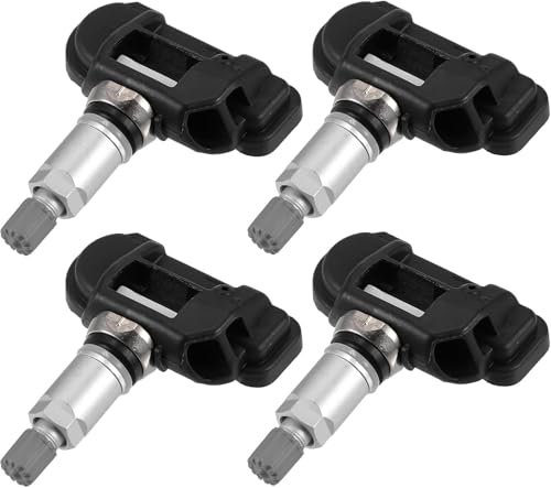 Tire Pressure Sensor,4pcs Tyre Pressure Monitoring System Tpms Sensor Compatible with Mercedes-Benz A-Class B-Class C-Class CL-Class CLA CLS E-ClassG-Class Tire Pressure Monitor Sensor
