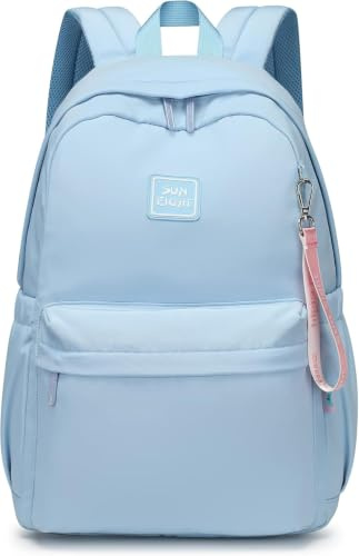 SUN EIGHT Zaino Casual 30L Impermeabile – Zaino di Grande Capacità per Uso Quotidiano, Viaggio e Scuola, Zaino Leggero Unisex Uomo Donna (Blu)