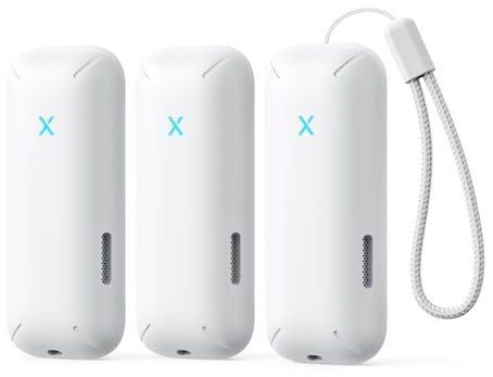 X-SENSE 3er Set WiFi-Hygrometer für Innenraum-Luftfeuchtigkeit, smartes Thermo-Hygrometer mit App-Benachrichtigungen, Temperatursensor zur Raumüberwachung, SBS50-Basisstation erforderlich, STH0B | smartes Thermo-Hygrometer，App-Benachrichtigungen, Temperatursensor zur Raumüberwachung, Taupunkt/VPD, SBS50 erforderlich