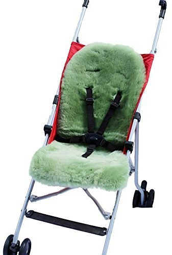Buggy Piel De Cordero Adjunto Verde Pastel